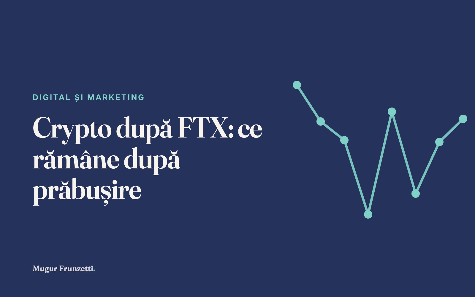 Crypto după FTX: ce rămâne după prăbușire