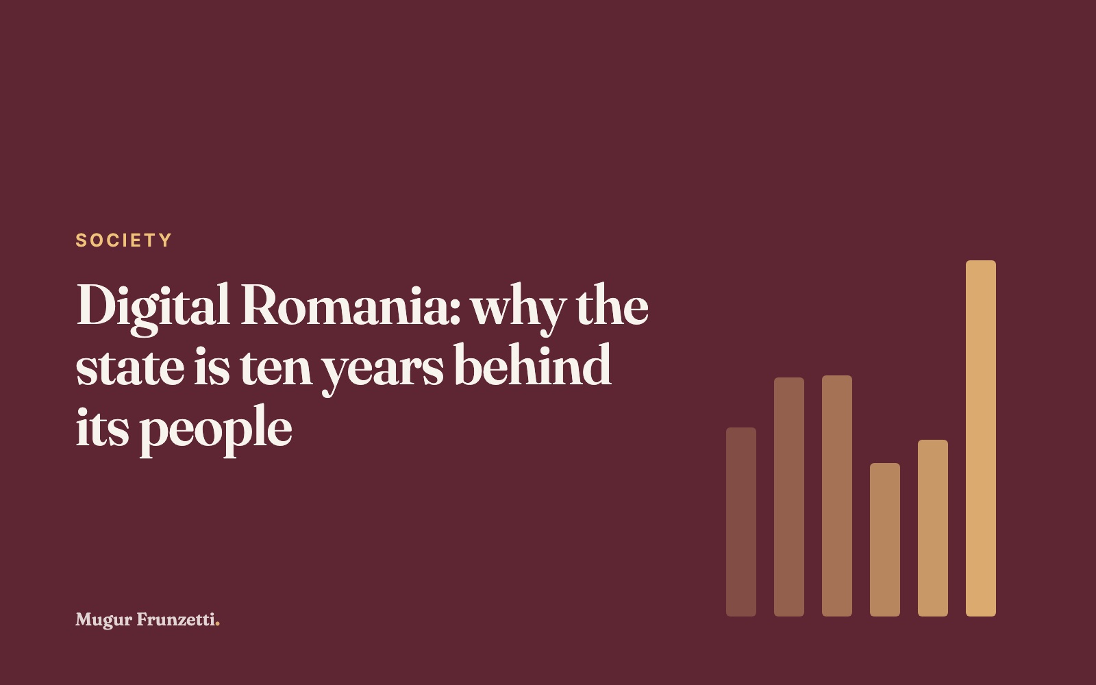 Digital Romania: why the state is ten years behind its people
