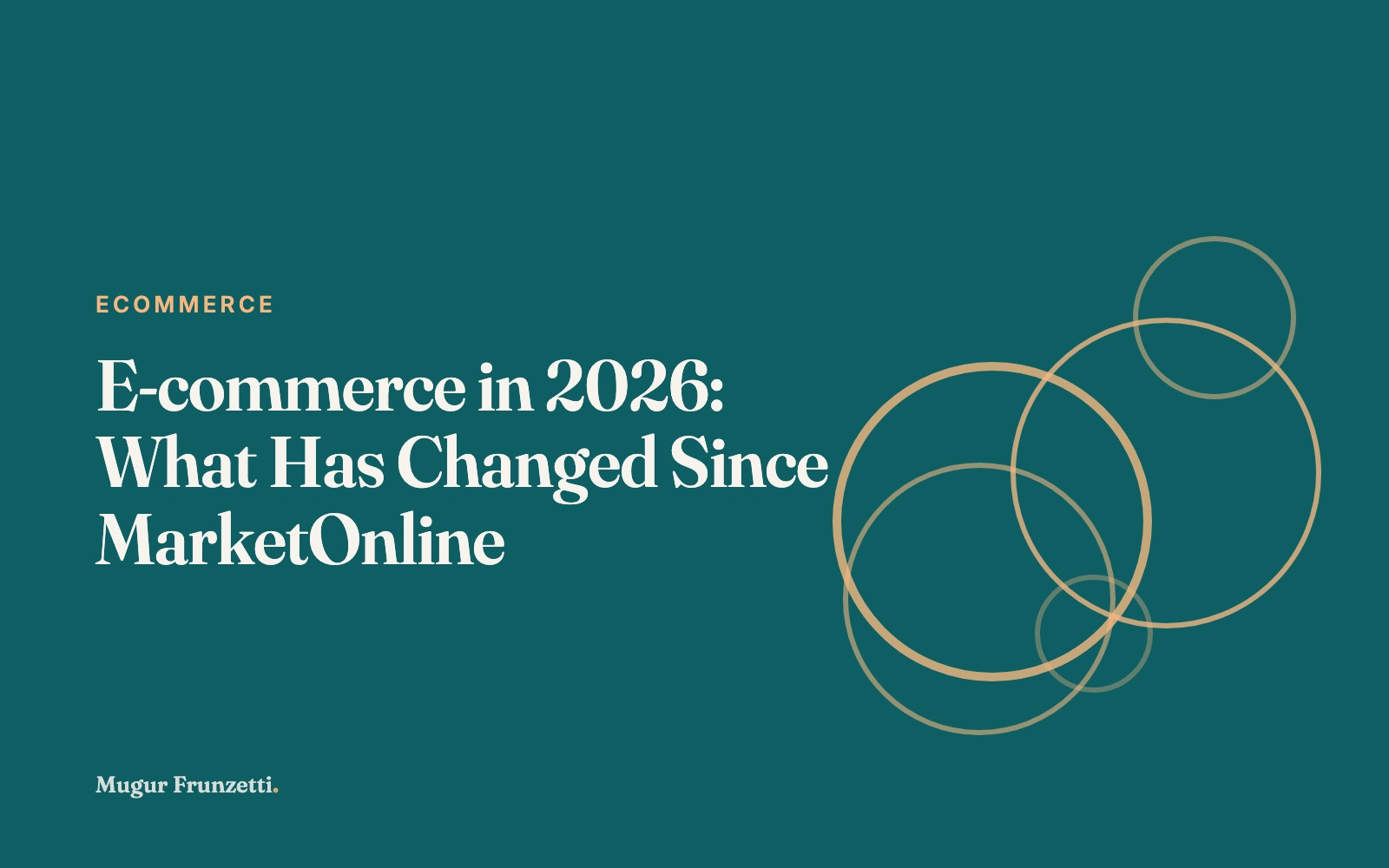 E-commerce in 2026: What Has Changed Since MarketOnline
