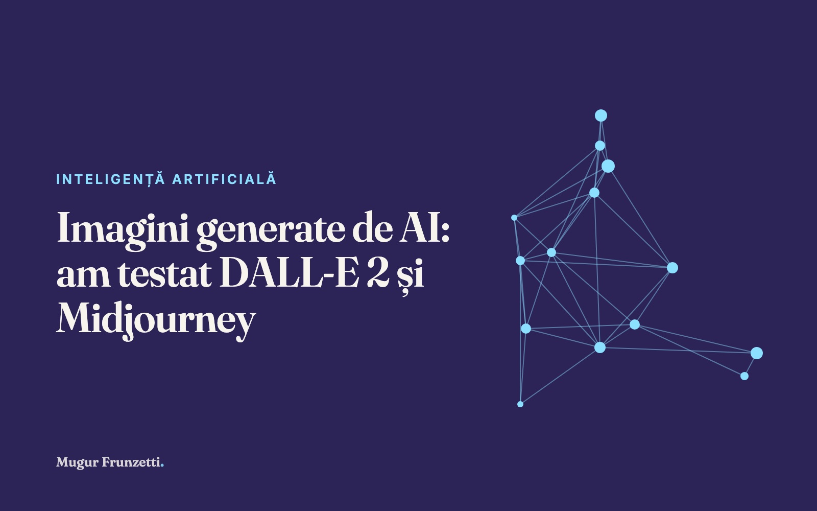 Imagini generate de AI: am testat DALL-E 2 și Midjourney