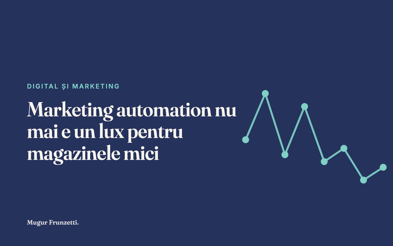 Marketing automation nu mai e un lux pentru magazinele mici