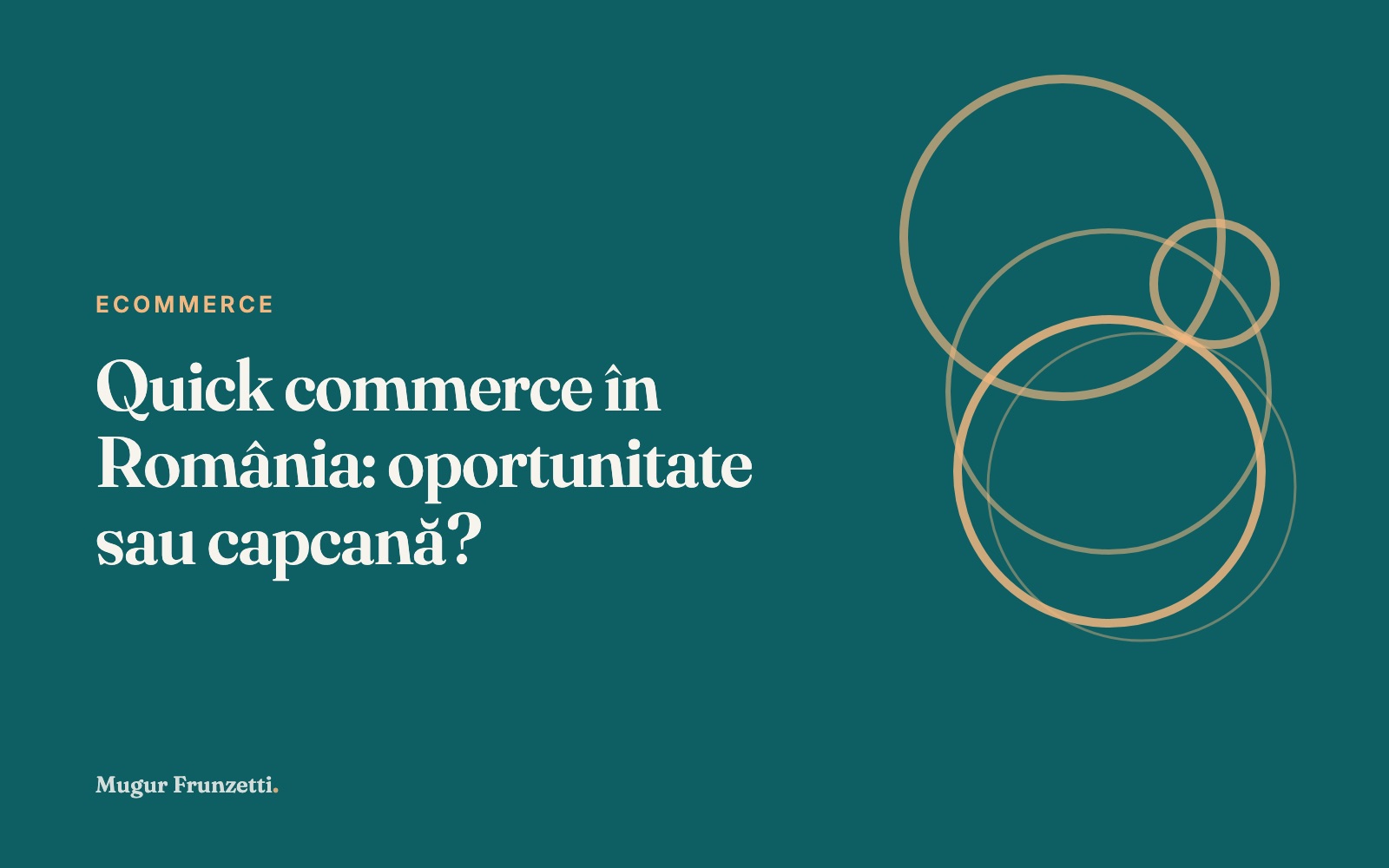 Quick commerce în România: oportunitate sau capcană?