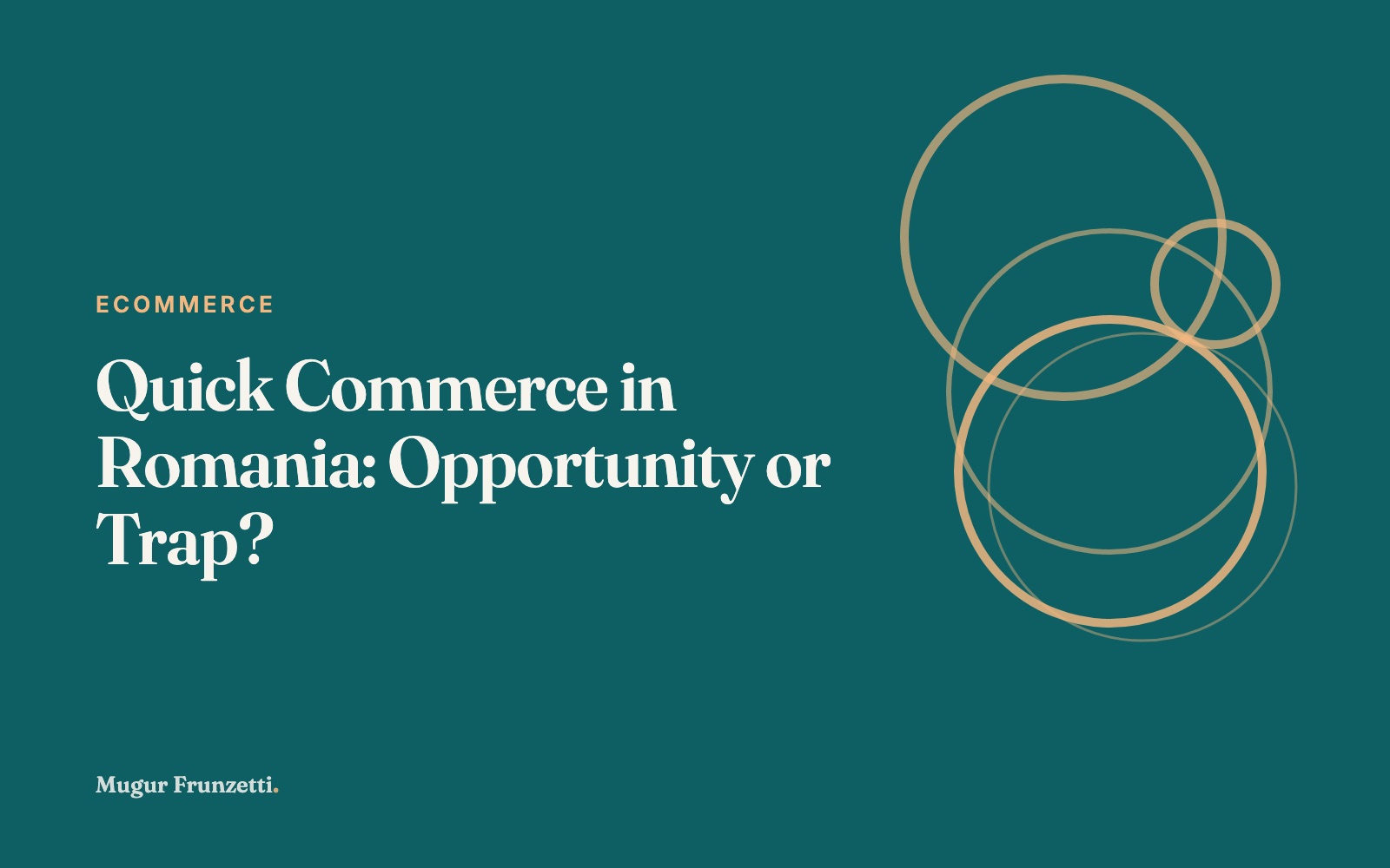 Quick Commerce in Romania: Opportunity or Trap?