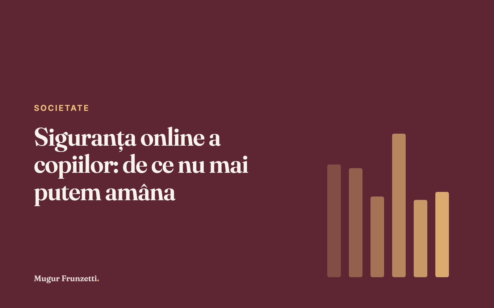 Siguranța online a copiilor: de ce nu mai putem amâna