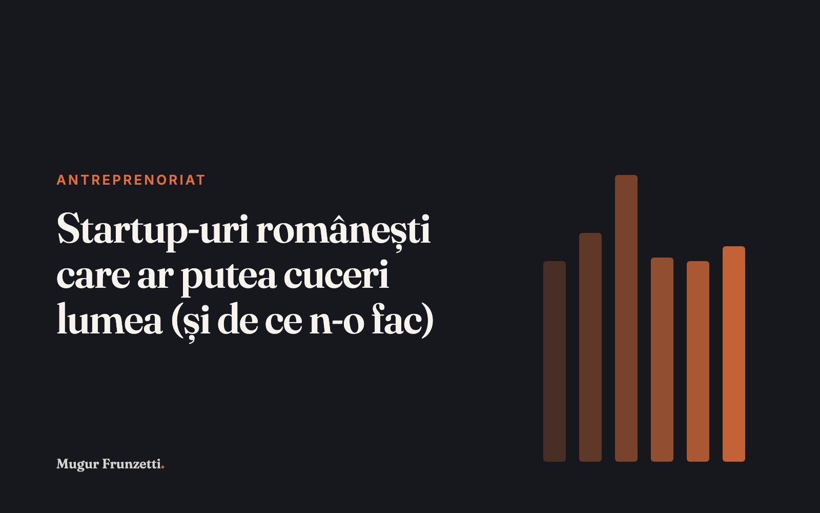 Startup-uri românești care ar putea cuceri lumea (și de ce n-o fac)