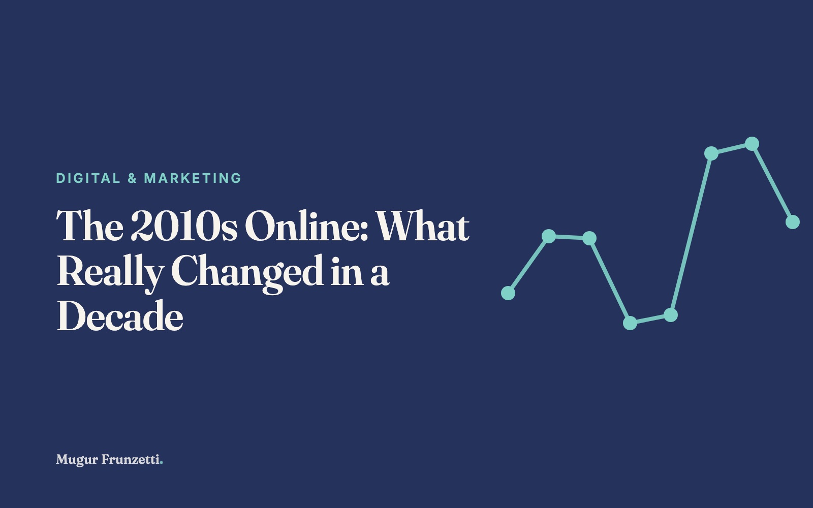 The 2010s Online: What Really Changed in a Decade