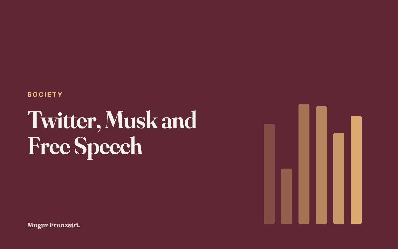 Twitter, Musk and Free Speech